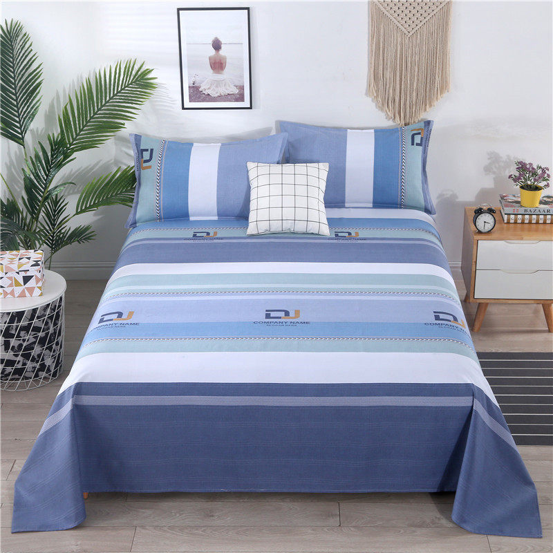 极速定制纯棉炕单细纹o老粗布床单加密加厚单人学生双人被单三件,床上用品,床单,淘宝优惠券,粉丝福利购,淘宝优惠卷