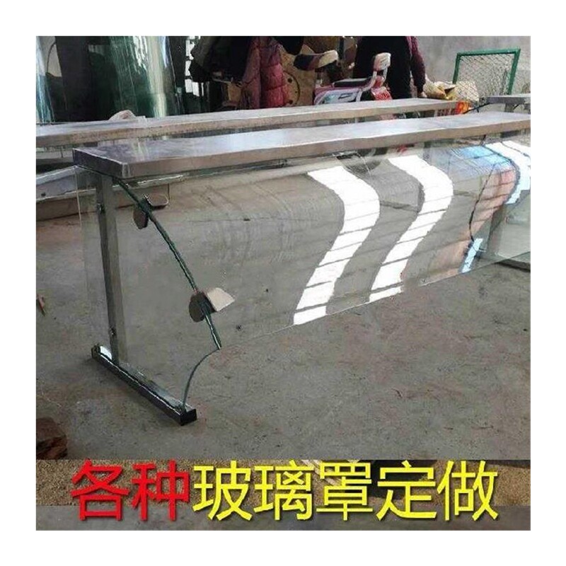 极速新品立式柜柜台展示柜弧形玻B璃罩超市肉类饮料柜透明盒冷柜
