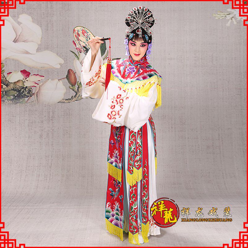 新品祥龙戏装谢瑶l环古装衣 京剧戏服女粤剧戏服越剧花旦戏服新款
