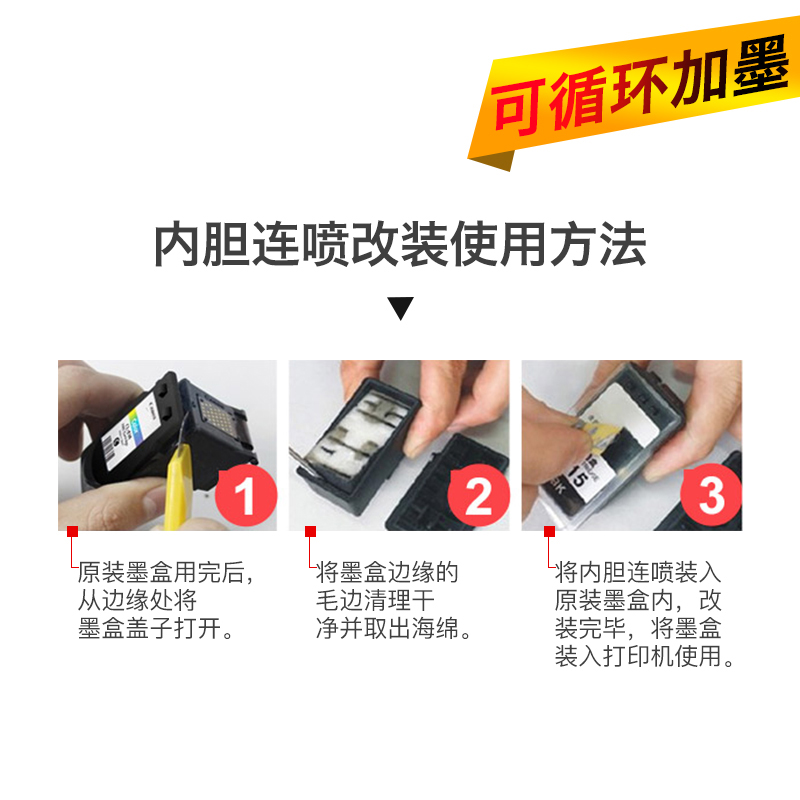 极速大容量加墨内胆适用佳能TS3180 TS3380 IP2J880s MG2580s MP2