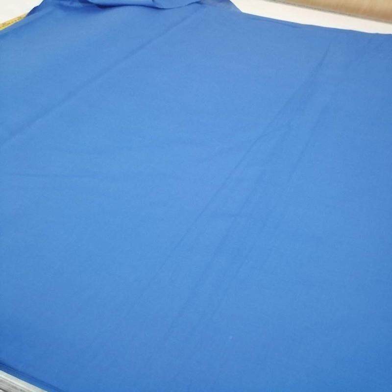 极速纯棉靠蓝布湖蓝色的确u良学生床单被罩桌套椅套diy窗帘投影纯