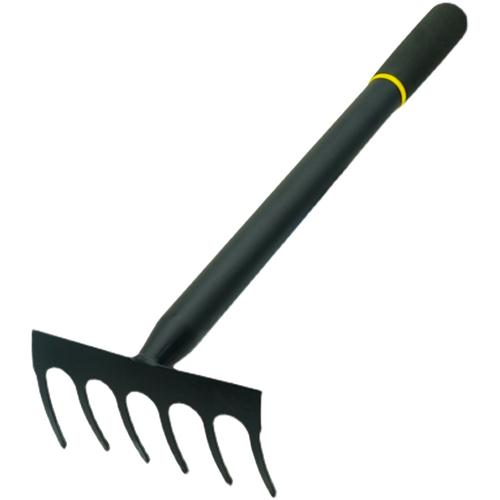 极速加厚锰钢小耙子园艺翻土松土赶海神器农用搂草V家用工具铁钉