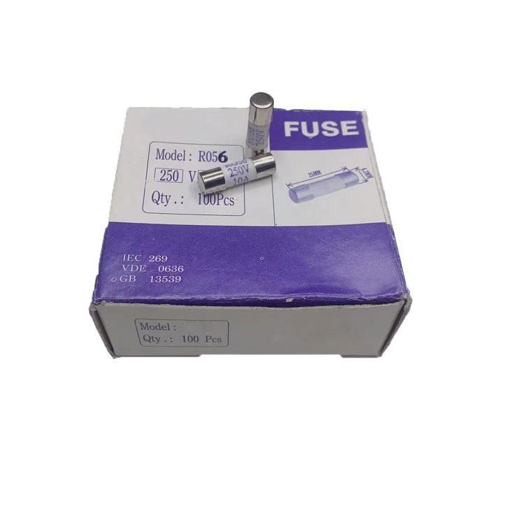 极速电子保险丝R057 6.3*25电流保险J管小型保险管快速熔断器电子