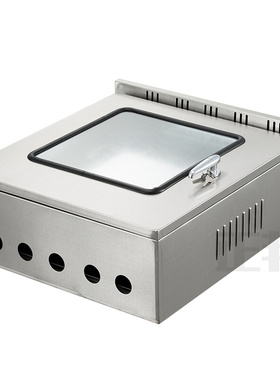 极速304d不锈钢户外配电箱双层门防水控制箱定做仪表箱按钮电控柜