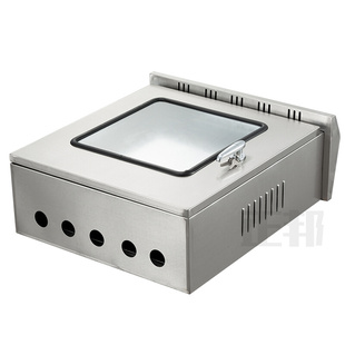 极速304d不锈钢户外配电箱双层门防水控制箱定做仪表箱按钮电控柜