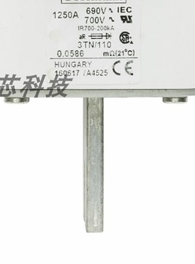 极速170M6216 巴斯曼w陶瓷快速熔断器保险丝底座低压熔断体直流熔