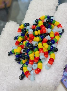极速血巴琉璃大肠配件手工diy文玩时尚M配饰佛珠手串T102