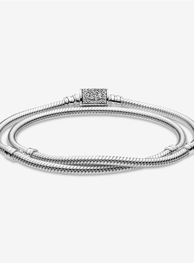 极速New Gift Jewelry Buctket Buckle Double Circle Snake Bone