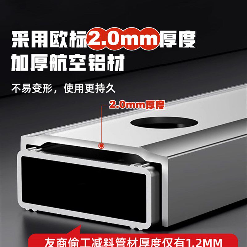 新品小巨人梯子i家用折叠伸缩加厚铝合金人字梯室内多功能便携工