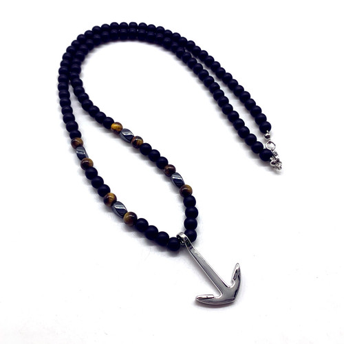 极速2020 Classic Arropw Pendant Necklace Men Handmade Tiger
