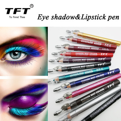 Eyeshadow Pencil with Roller BladeLipstick PencilLip Liner