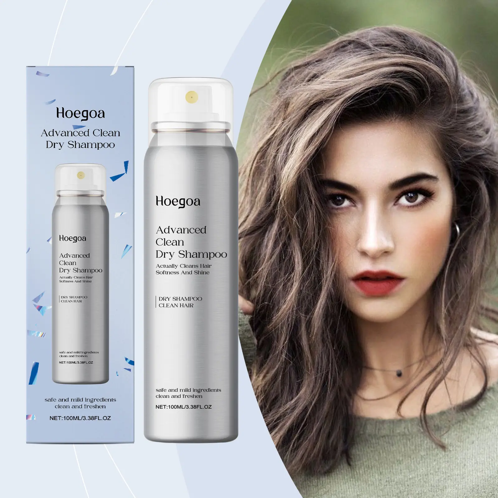 Hair Leave-In Spray Gentle Moisturising Degreasing Refreshin