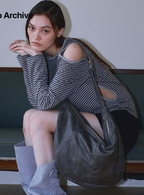 【李帝努同款】Millo Archive2025新款女士迷你单肩斜跨包仿麂皮