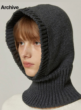 Millo Archive秋冬新品巴拉克拉法帽中性男女款针织帽套头毛线帽