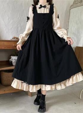 【利利LLI推荐】秋冬季时尚可爱减龄百搭显瘦收腰百搭连衣裙