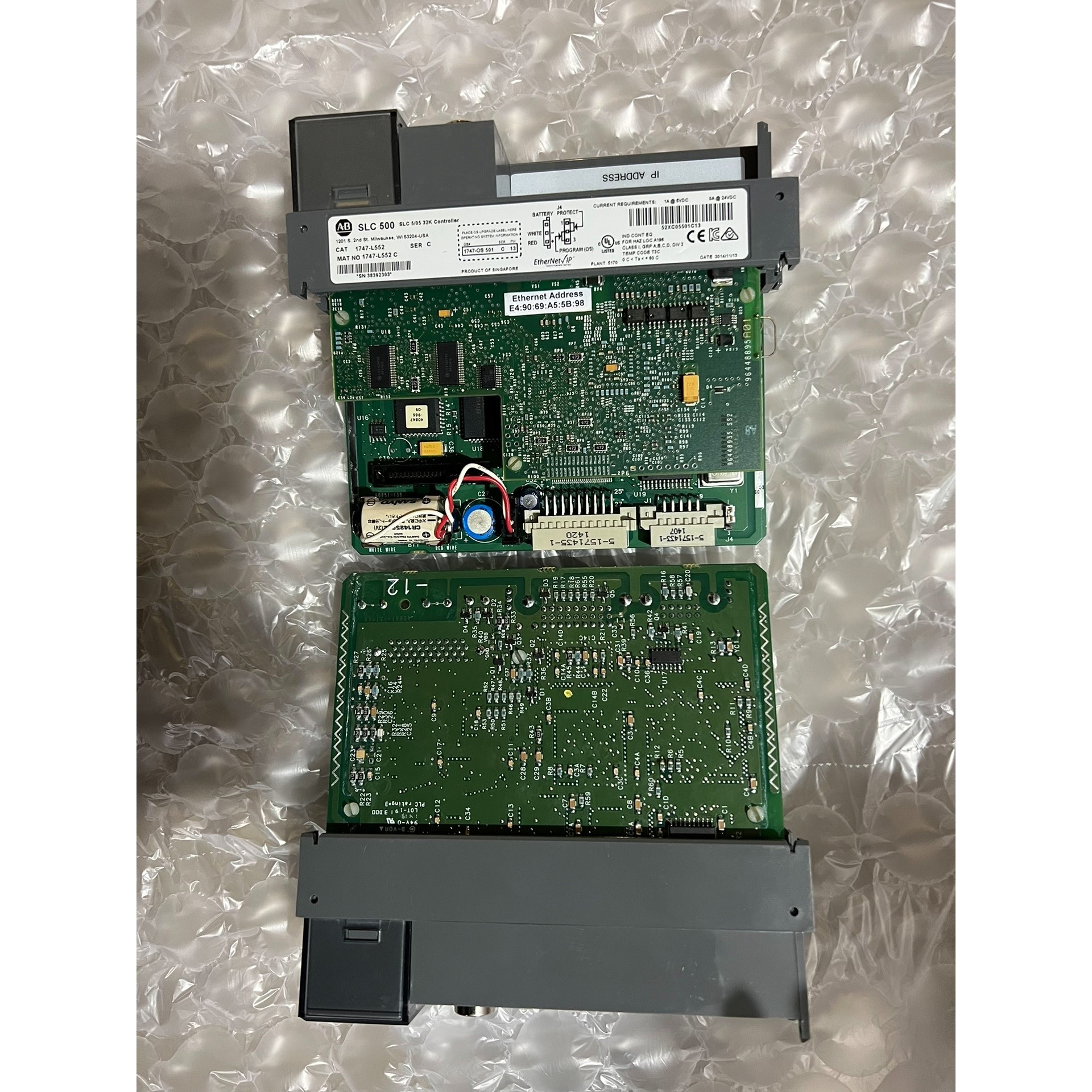 询价再拍 AB 1747-L552C 成色95新议价