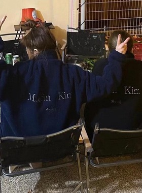 小众潮牌MatinKim羊羔毛拉链外套加厚保暖摇粒绒休闲百搭夹克女