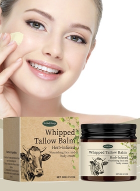 Tallow cream moisturizes and nourishes the body and skin.