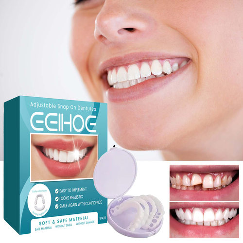 Adjustable Snap-On Dentures Temporary Fillings Braces Gap Fi