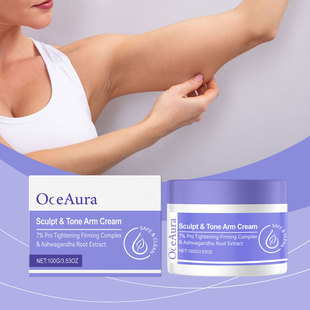 cream gently the arm ski tightens care and The nourishes
