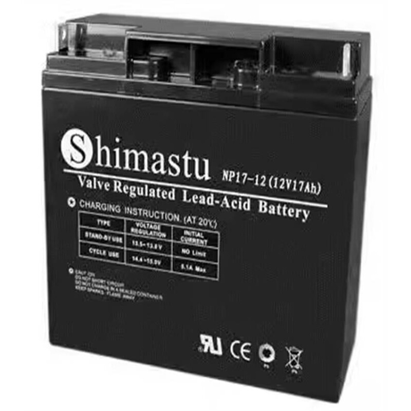 Shimastu蓄电池NP7-12 12V7AH10A12A17A24A38A65A100AH直流屏消防 五金/工具 蓄电池 原图主图