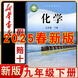 九年级下册化学书教材教科书山东教育出版 初中9九年级下册化学鲁教版 社初三3化学9九年级下册化学课本鲁教9九下化学书 2025新版