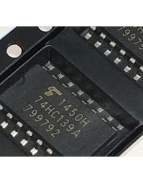 可直拍TC74HC139AF 丝印74HC139A 中体贴片SO-16 全新原装东芝