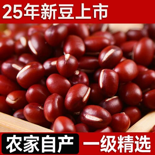 正宗新鲜优质红小豆东北红豆颗粒饱满煮粥红豆薏米奶茶店专用