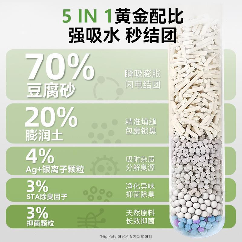 猫砂除臭混合猫砂活性炭豆腐猫砂小苏打颗粒除臭膨润土20斤大批量