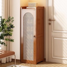 家用门口窄小型鞋架单带门楼道入户鞋柜新款2025爆款置物收纳多层