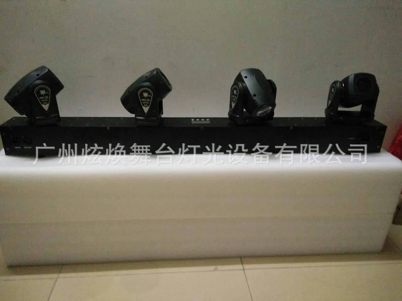 厂家直供应舞台灯 LED婚庆灯具 4头彩色摇头灯 LED4眼摇头光束灯