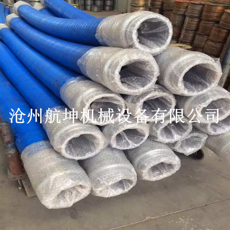 厂家直发泵车桩机软管 混凝土输送泵车末端125*3米胶管砼配件