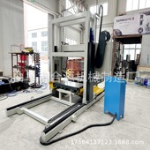 EVA颗粒胶铝方管铝方通包覆机 铝格栅吊顶包覆机一次成型操作简单