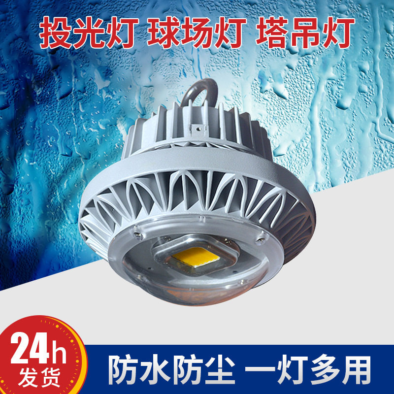批发50W工矿灯工厂灯厂房灯 天棚灯高顶灯led工矿灯防尘