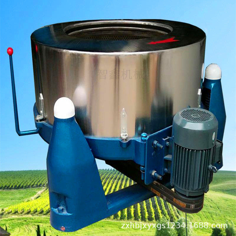 厂304离心脱水机 SS500-1000型大容量工业脱水机 食品脱水甩干机