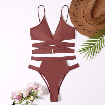 速发Swiuit Swimmig suit Bathig Suit Swimwr Bikii Wo