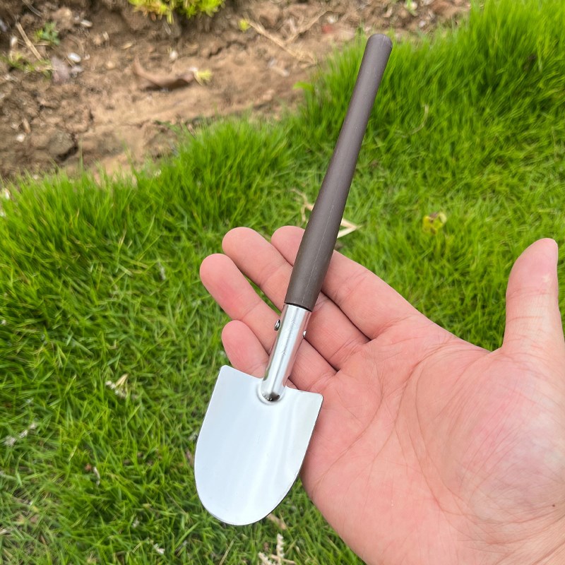 速发小号不锈钢园艺三件套 家用迷你松土铲 多肉植物松土工具