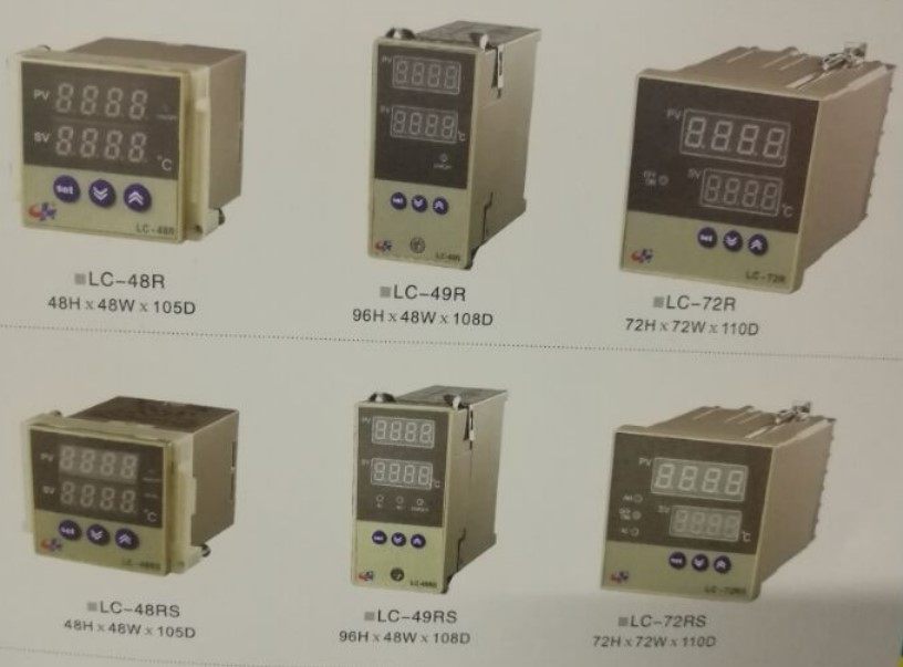 速发CHIG中山精港 G 温控器LC-72RS 400 72*72智能数显温控仪