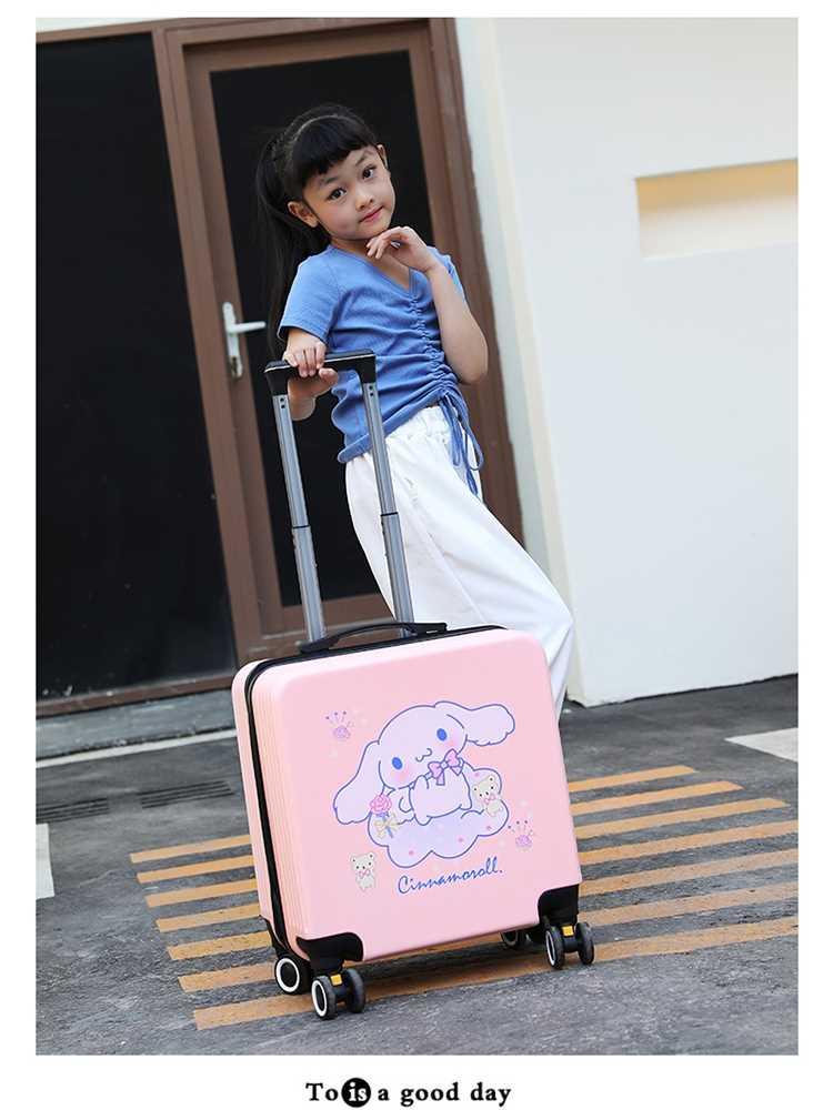 拉杆箱旅行箱密码箱万向轮男女小学生卡通可爱时尚儿童可骑行李箱