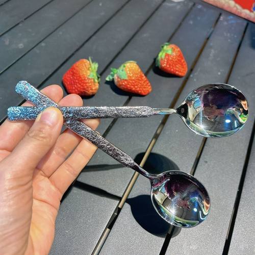 新款2025食品级不锈钢茶匙