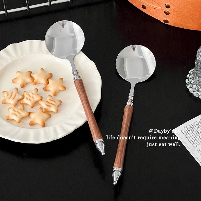 精致调羹小勺复古汤勺餐勺