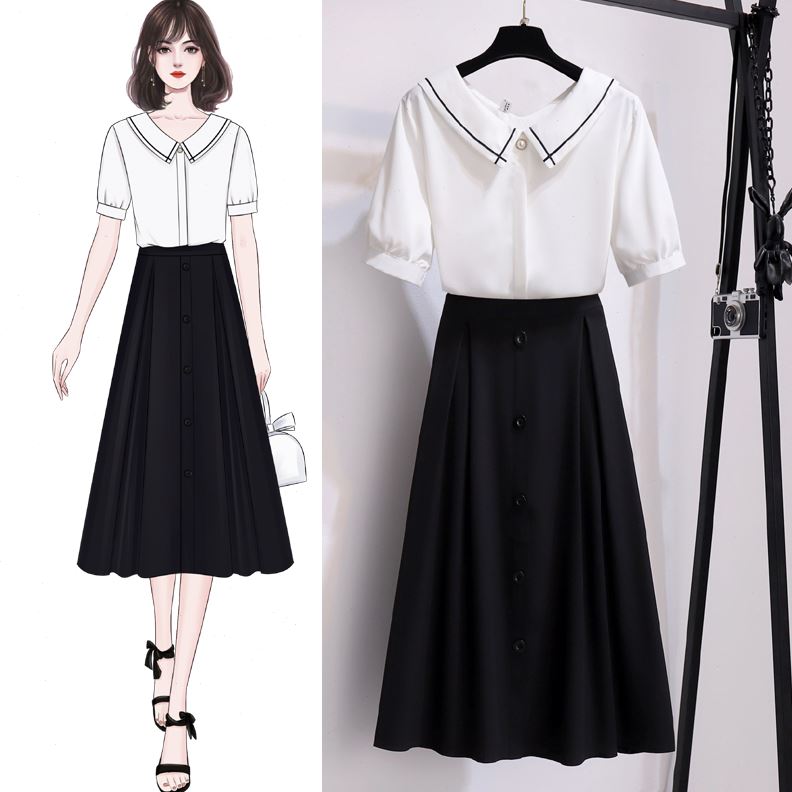 教师教资面试穿搭职业套装女装衣服夏季2024正式场合工作服连衣裙