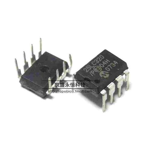 直插 25LC320 25LC320-I/P DIP-8 EEPROMs 串行 存储器 IC 集成