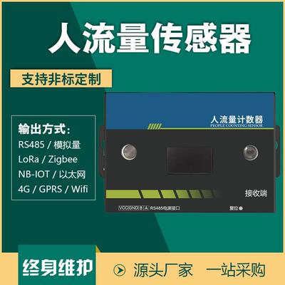 人流量计数统计客流量红外感应双向识别智能公厕商场LoRa电池供电