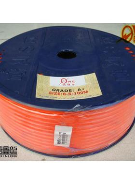 OWE-A欧维尔5*8mm红色气管 100米轮装POE管 风管 软管塑料胶管