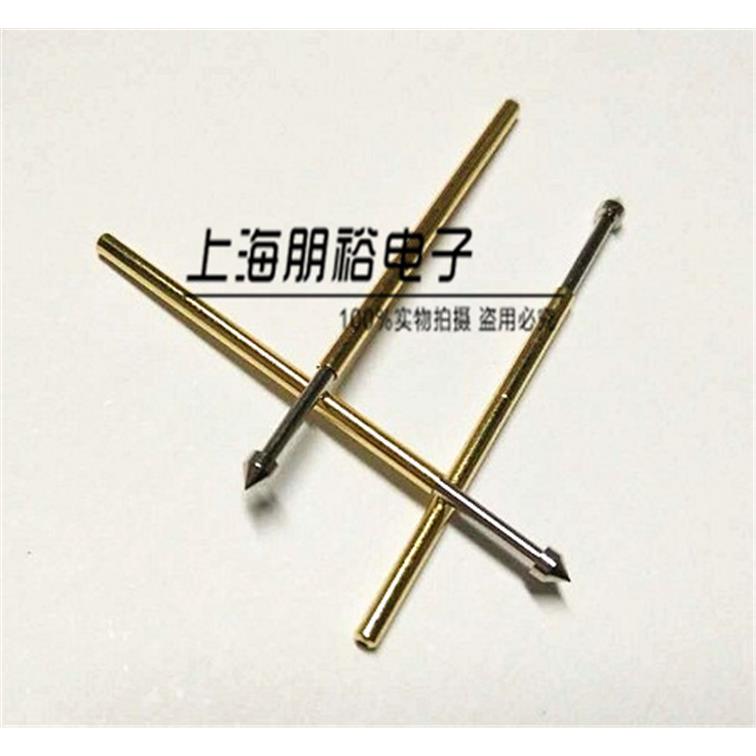 ICT弹簧顶针，测试架探针P100-E4，2MM铜头针，伞头测试针探针图片
