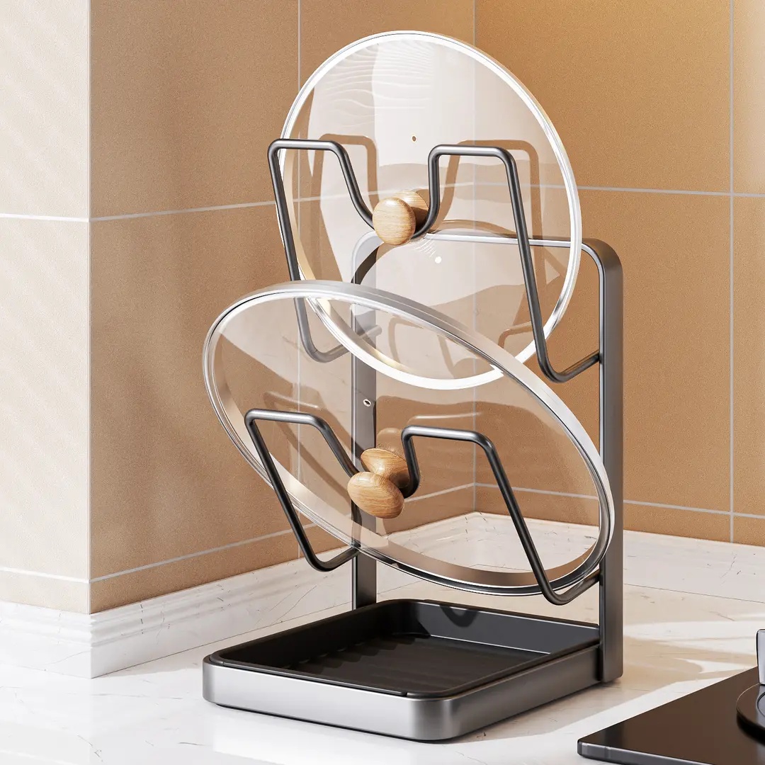 厨房锅盖架收纳置物架