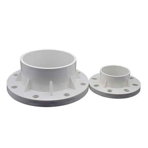 PVC 给水管 法兰 片 连体法兰 一体 20 25 32 40 50 63 75 90 110