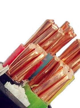 YJV铠b装23/4/5芯10/16/25/35平方VV22工程电力电力国标铜芯电缆