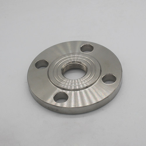 304不锈钢丝扣法兰片不锈钢内螺纹法兰PN10丝口法兰片DN25 50 100